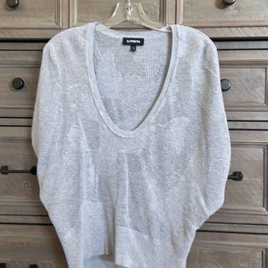 Gray casual sweater size medium sold by express